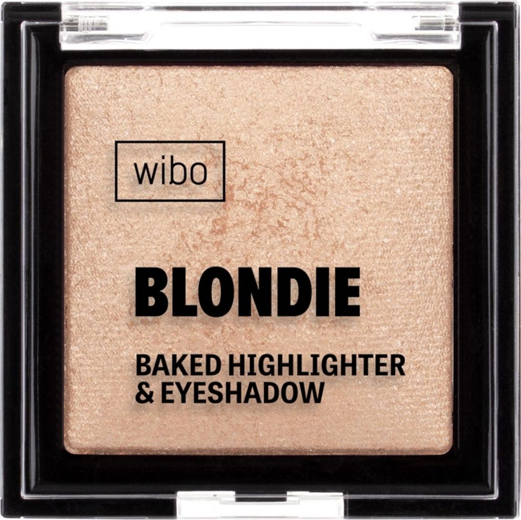 Wibo Blondie Baked Highlighter & Eyeshadow Wypiekany rozświetlacz do twarzy i oczu 3, 4 g