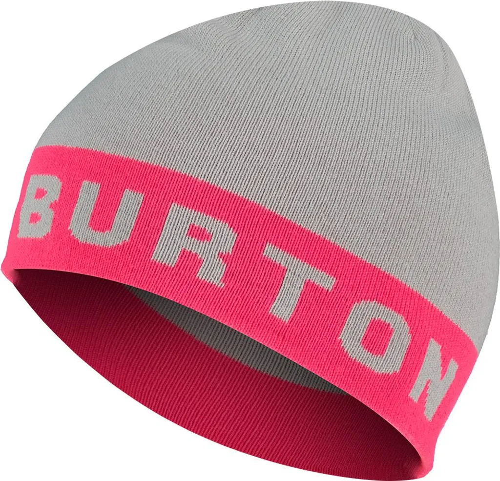 Bonnet Écoresponsable Burton Billboard Gris Anthracite Maille Recyclée