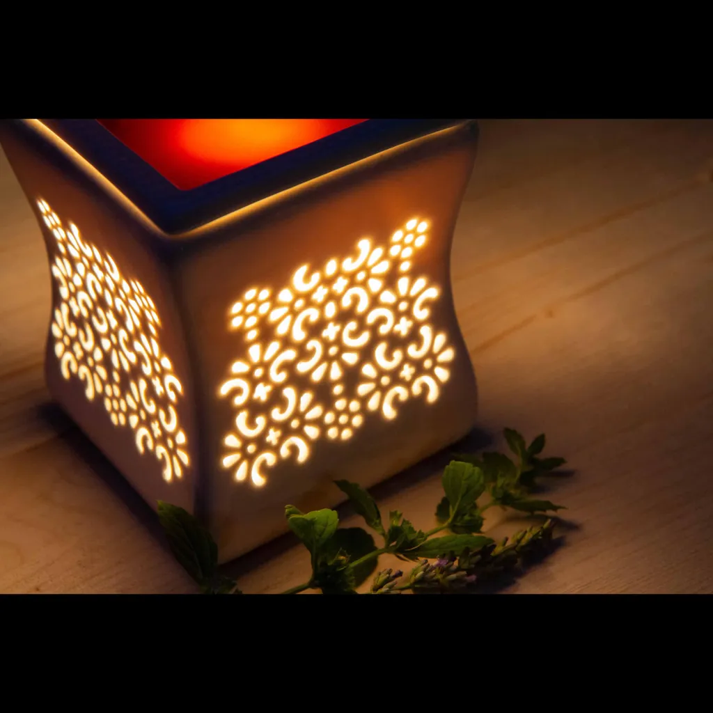 Diffuseur Candle-Brothers céramique 25W : chauffe douce et design zen - 3