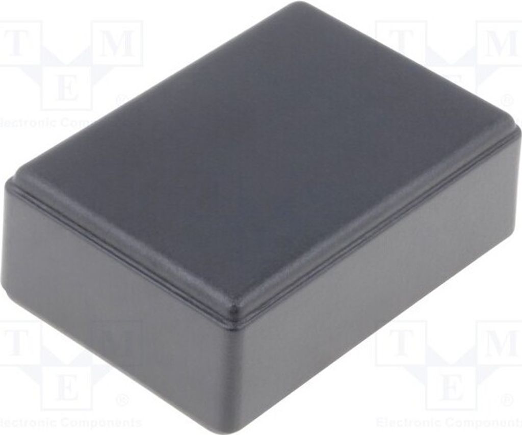 1x Gehäuse: universell schwarz KM-27C BK Universal-Gehäuse Y: 68mm Z: 25mm X: 48mm