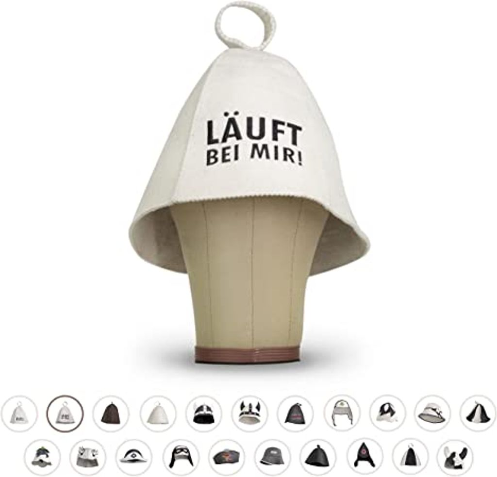 LoWell® Saunahut - Filzhut für Damen und Herren inkl. Produktbild 