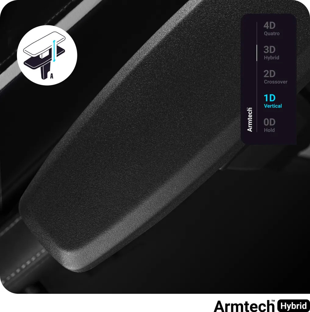 Siège Gaming Ergonomique Diablo X-One 2.0 Accoudoirs et Coussins Pro - 8
