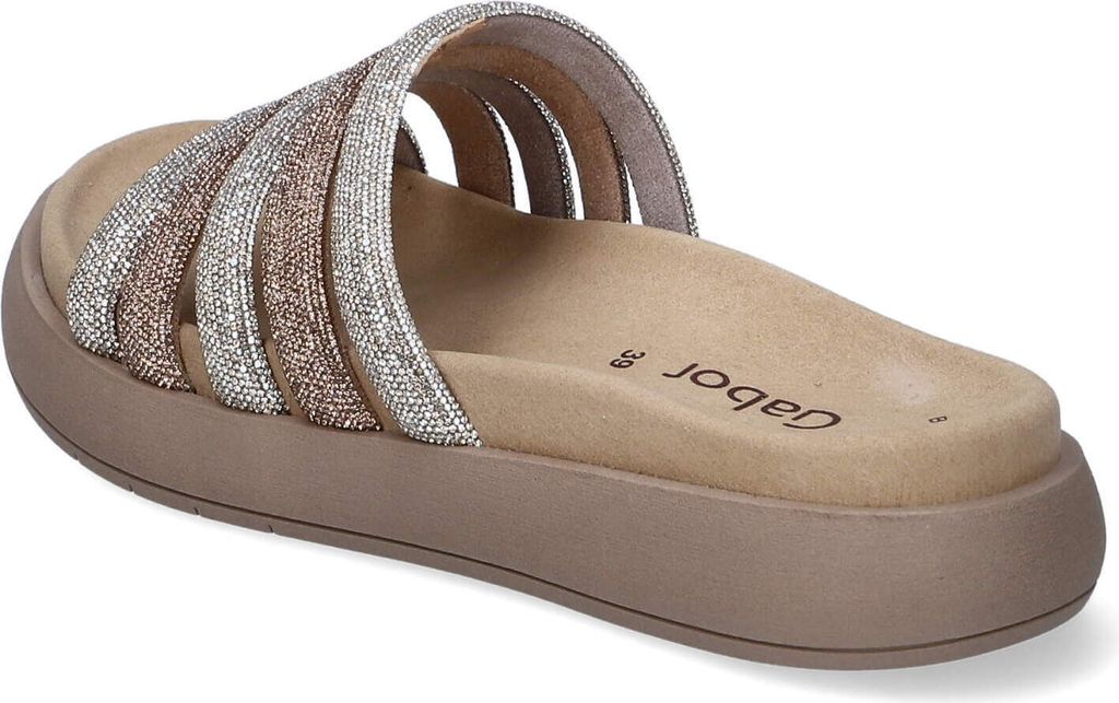 Gabor Klassische Pantoletten Damen 31373838333939 Gold 38 Produktbild 12