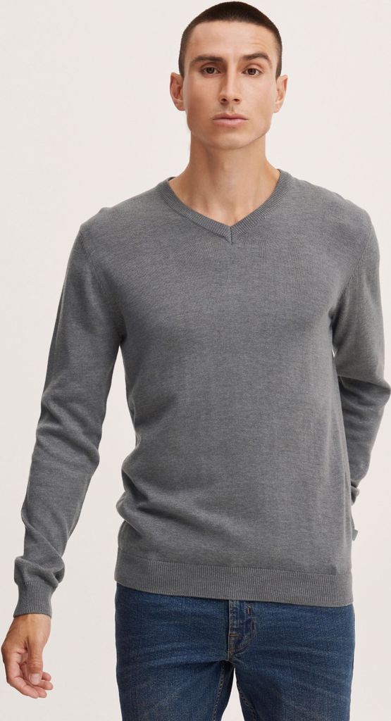SOLID SDAlegre Herren Strickpullover Feinstrick Pullover mit V-Ausschnitt
