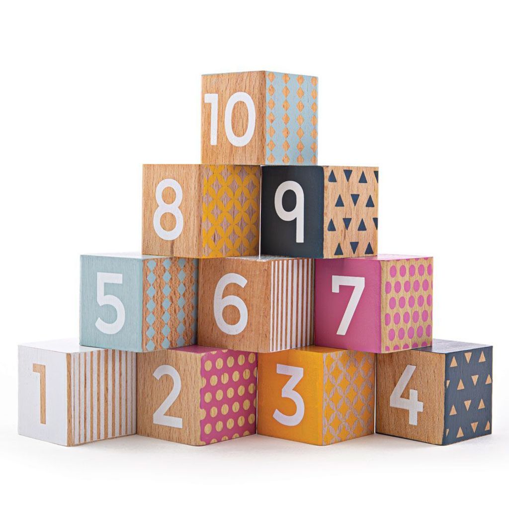 Bigjigs Toys Didaktische Würfel Zahlen Produktbild 