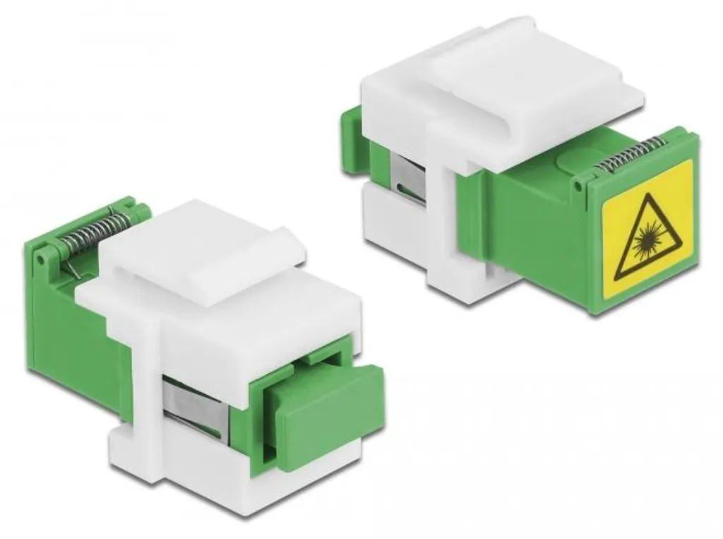 Module Keystone SC Simplex Anti-Poussière et Sécurité Laser pour Réseau