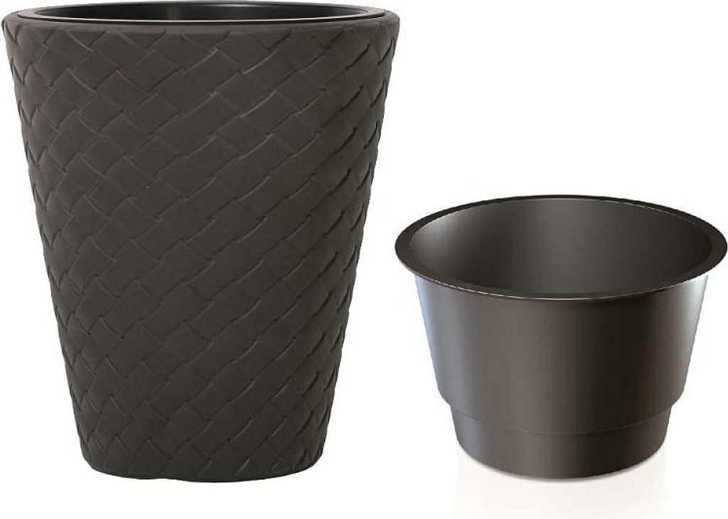 Květináč MATUBA s vkladem 40 cm - barva: antracit Image du produit 