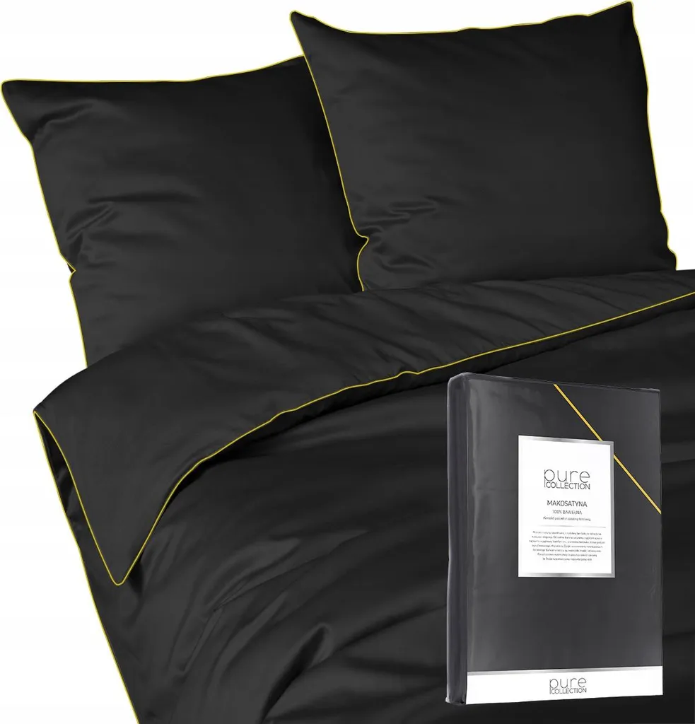 Specifiche Deco4Home Mako Satin 180x200 Nero - Biancheria Top