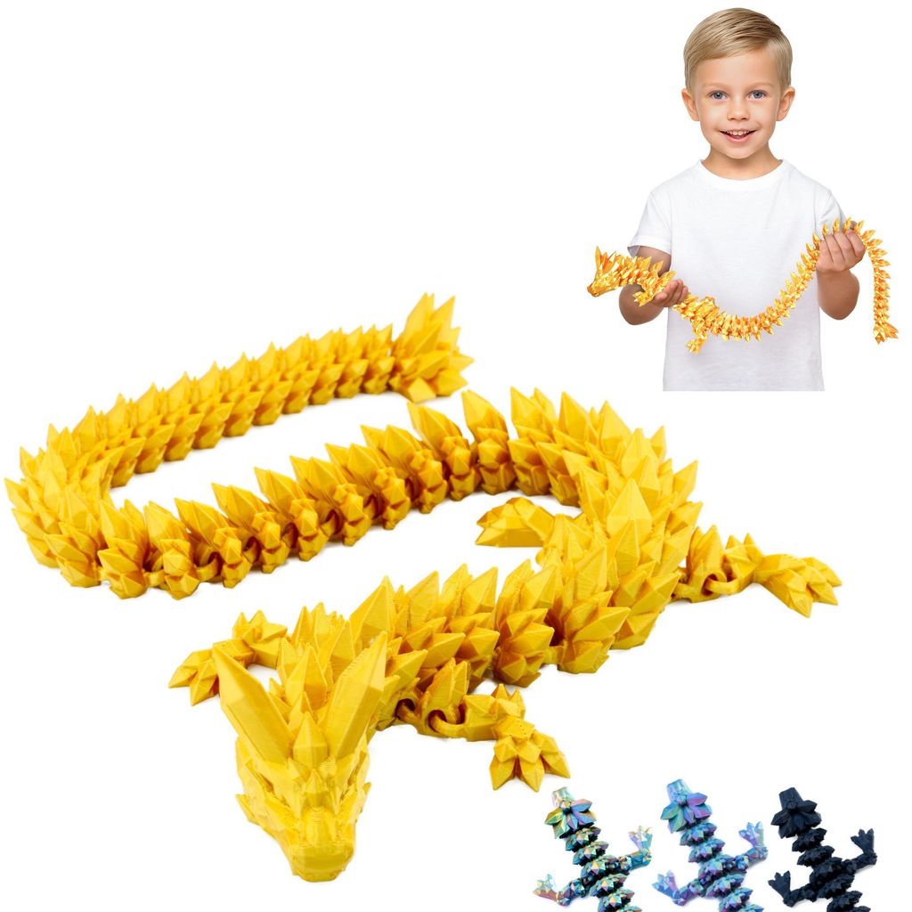3D Drache – Drache 60 cm Figur | Überraschungsdrache in Produktbild 
