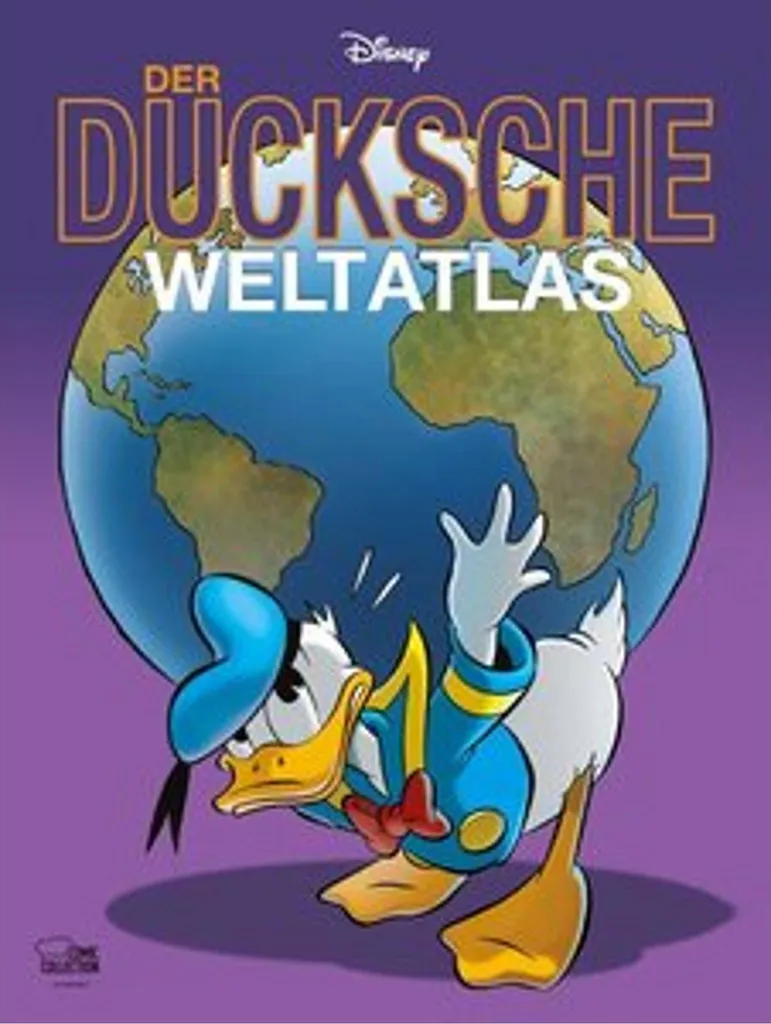 Der Ducksche Weltatlas illustré : cartes détaillées de Donaldville BD