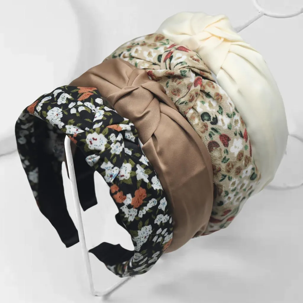 Bandeau Femme Kotkiddy : Fini les Cheveux Rebelles avec ce Lot de 4