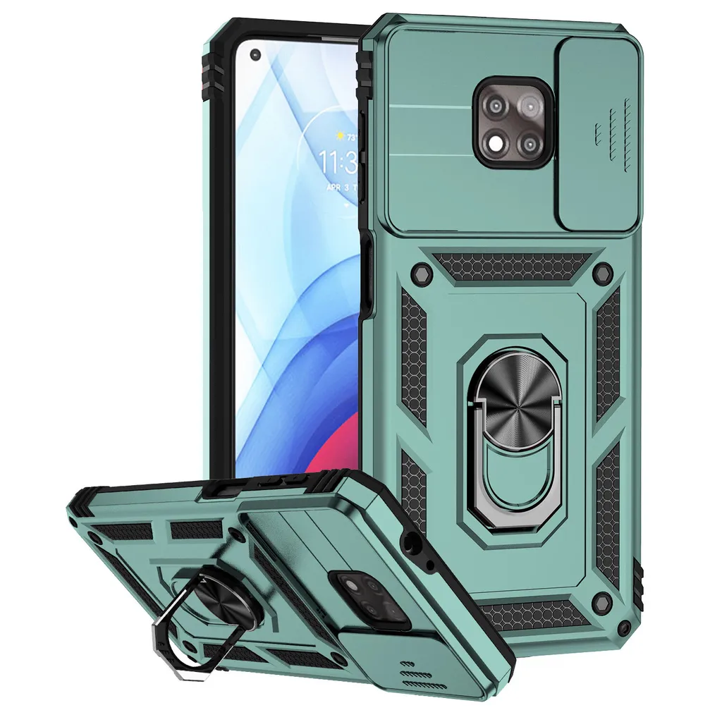 Saturcase Custodia A Portafoglio In PU Per Motorola Moto G Power 2021 - Con Chiusura Magnetica, Scomparti Per Carte E Supporto Video - Colore Marrone, Stampa Tigre