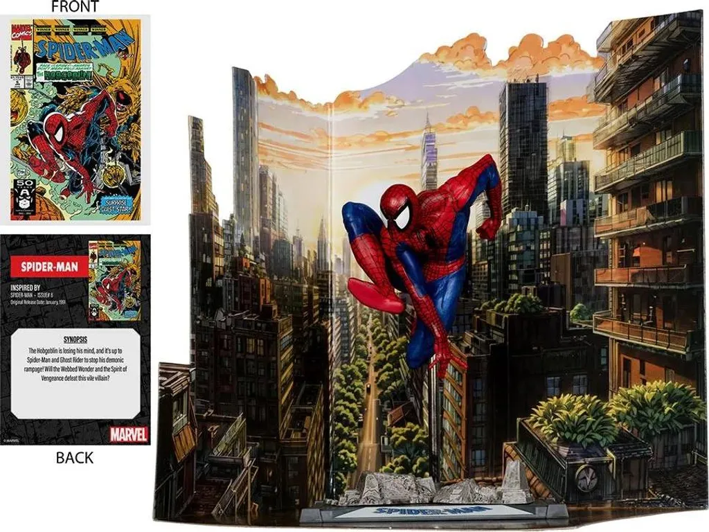 Miniature Marvel Spider-Man PVC 9cm #6 - Statue Iron Studios 1/10 - 2