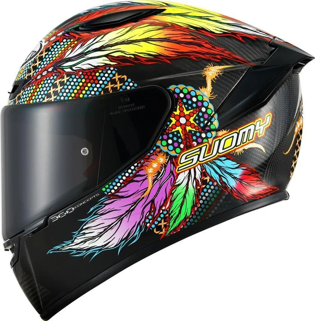 Casque Suomy TX-Pro Chieftain Multi Carbon 2023 2XL - Casque Intégral