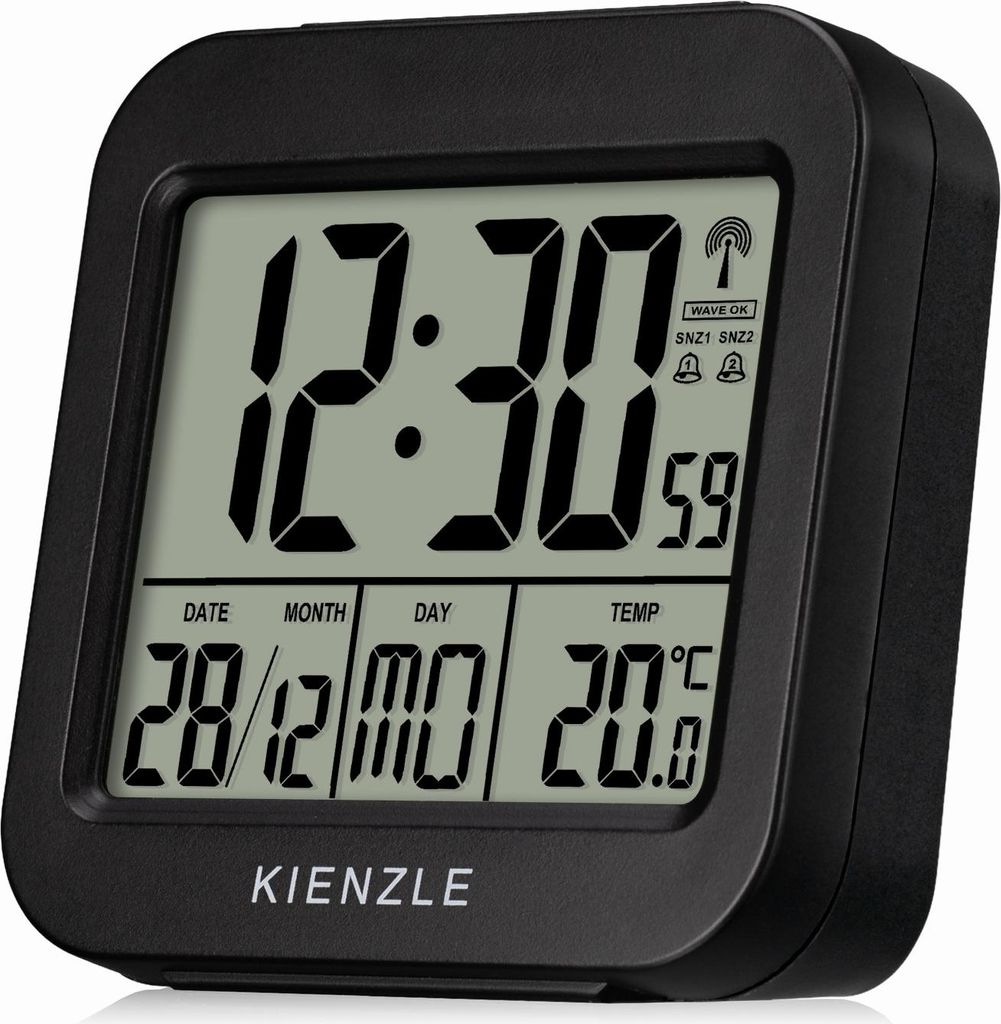KIENZLE Reisewecker mit Innentemperatur
