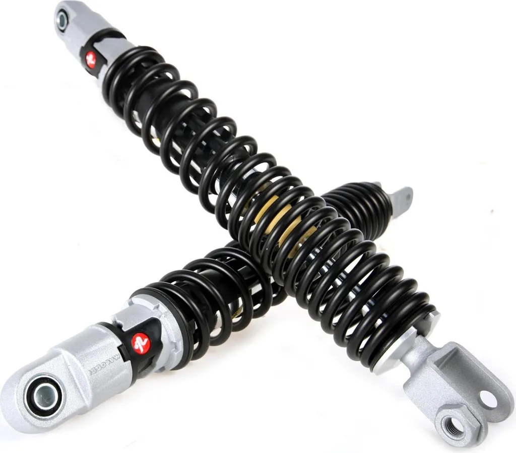 Paire d'Amortisseurs Arrière 377mm pour Scooter MBK Kilibre 300 Malossi