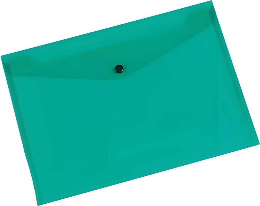 Q-Connect Dokumentenmappe - grün, A4 bis zu 50 Blatt