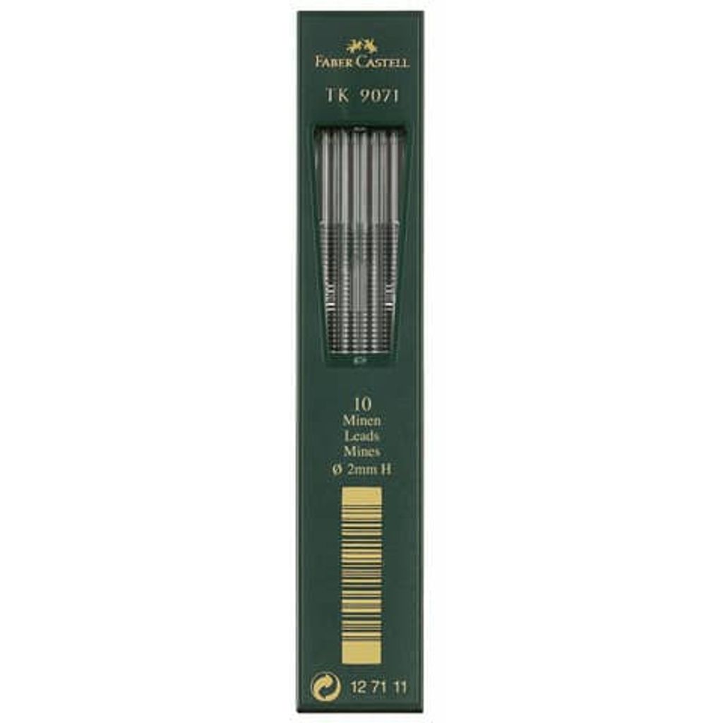Faber-Castell 127111, H, Schwarz, 2 mm, 130 mm, Produktbild 