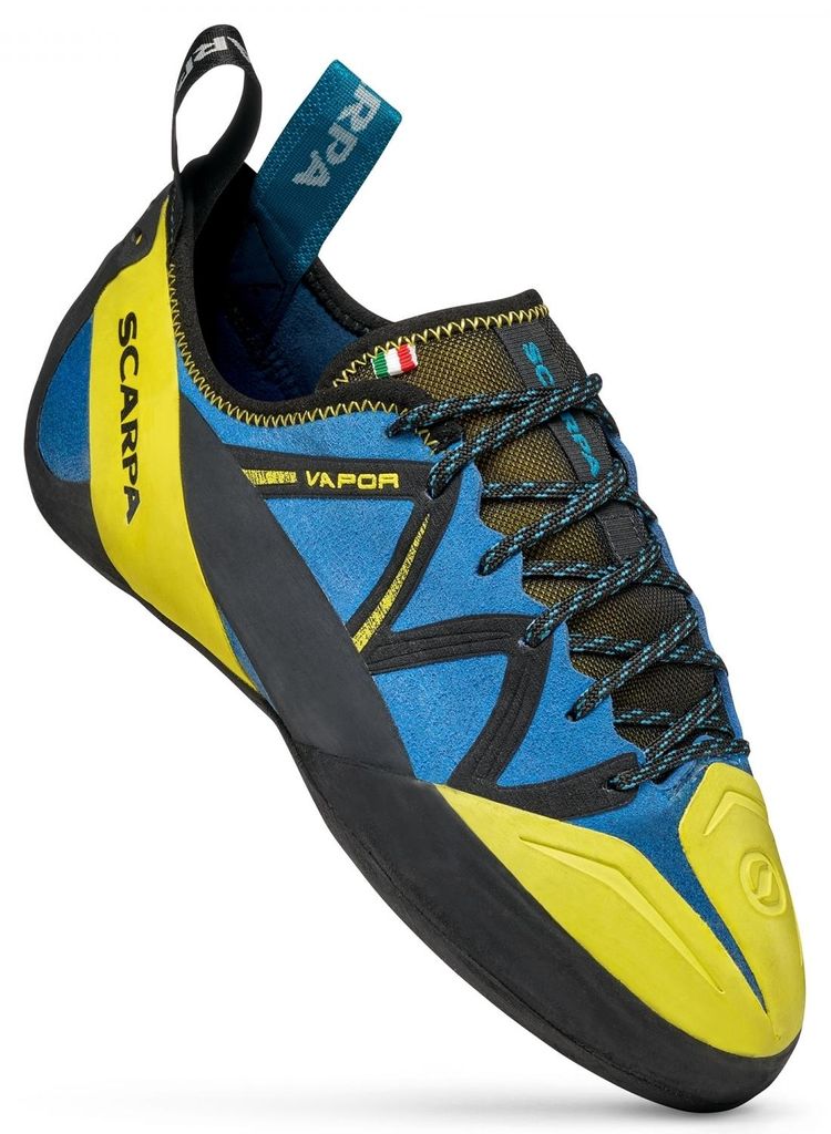 Scarpa Vapor Herren Kletterschuh blau/gelb blau/gelb 40,5