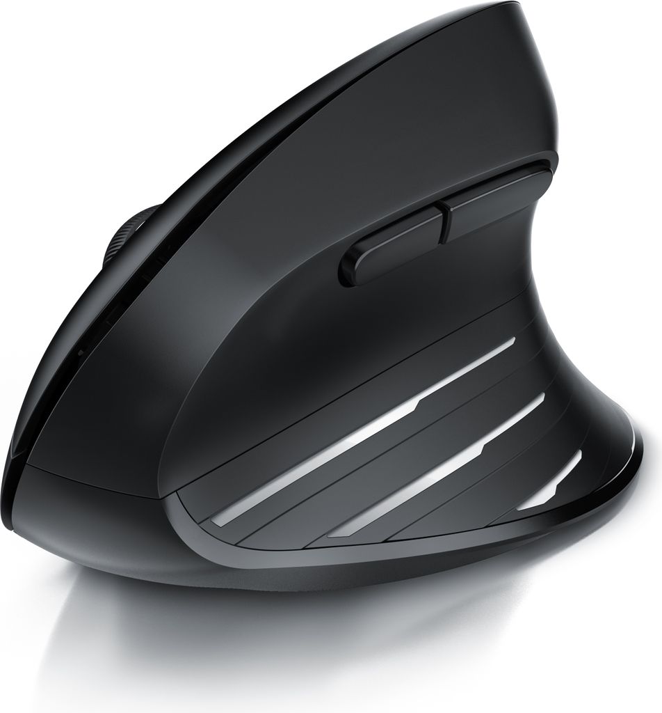 CSL Kabellose Maus, 2,4 GHz mit USB-Empfänger, 1000-2400 DPI, Wireless Maus 6 Tasten mit Nano Empfänger, für Rechtshänder, kompatibel mit PC un...