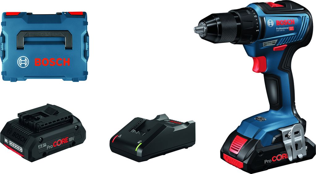 Bosch GSR 18V-55 Akku-Bohrschrauber Produktbild 
