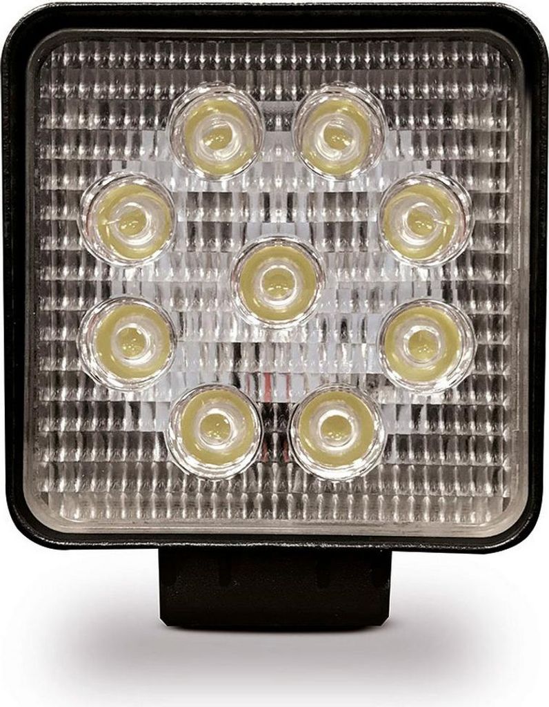 Arbeitslampe 9 LED 2150 Lm 10-80V 27W Quadratisch 60° Goodyear