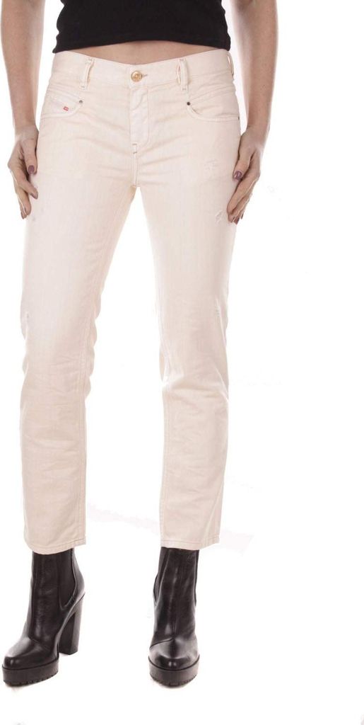 Diesel Belthy-Ankle 0683W Damen Jeans Hose Slim Straight