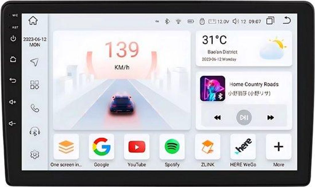 Autoradio mit Bluetooth und CarPlay für Citroën Berlingo B9 und Peugeot Partner (2008–2019) – Kompatibel mit Apple und Android – Stereoanla...