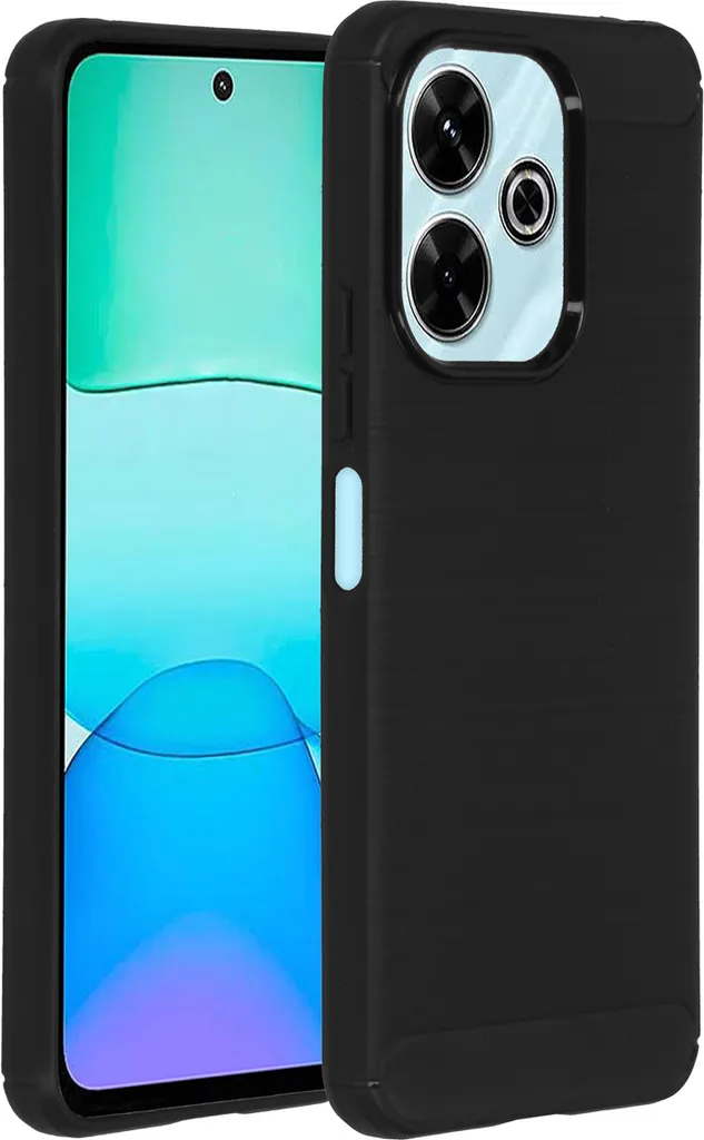 Acquista Cover imoshion Spazzolata Xiaomi Redmi 13 4G Nero - Sicura