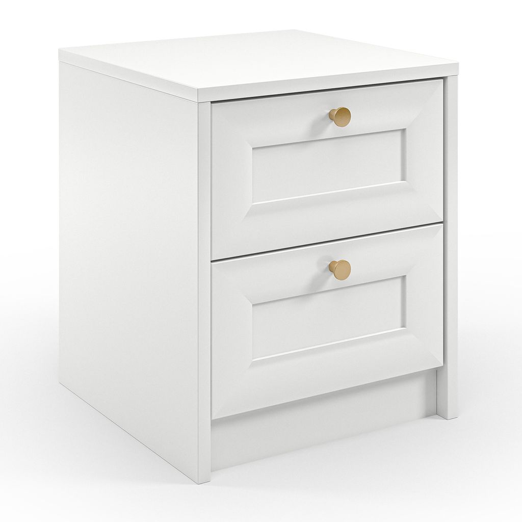 AX LIVING table de nuit blanc Raiane SN - table de nuit Image du produit 