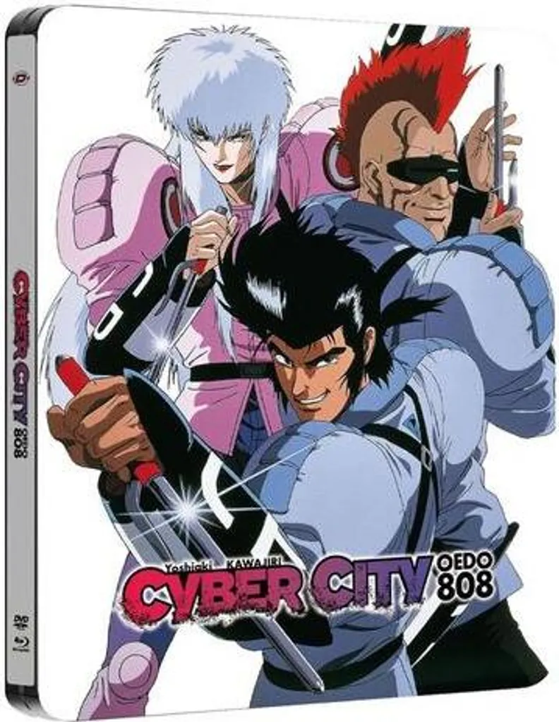 Coffret Collector Cyber City Oedo 808 Steelbook A4 avec Blu-ray et DVD