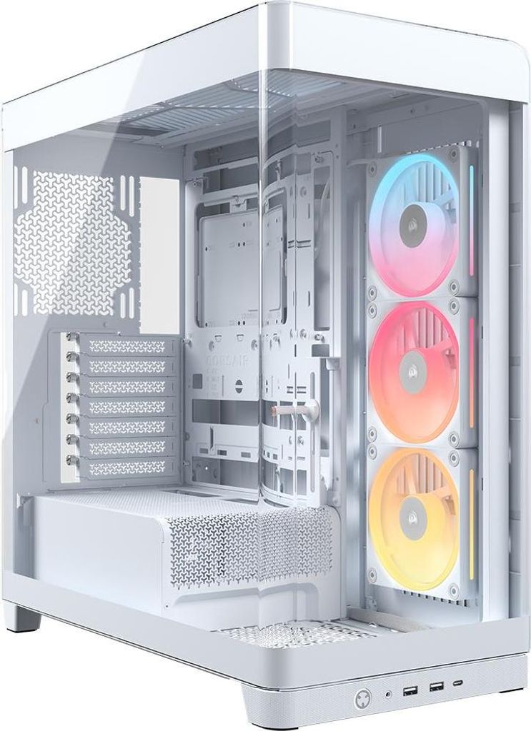 CORSAIR Geh Midi 4500X LX RGB Tempered Glass White