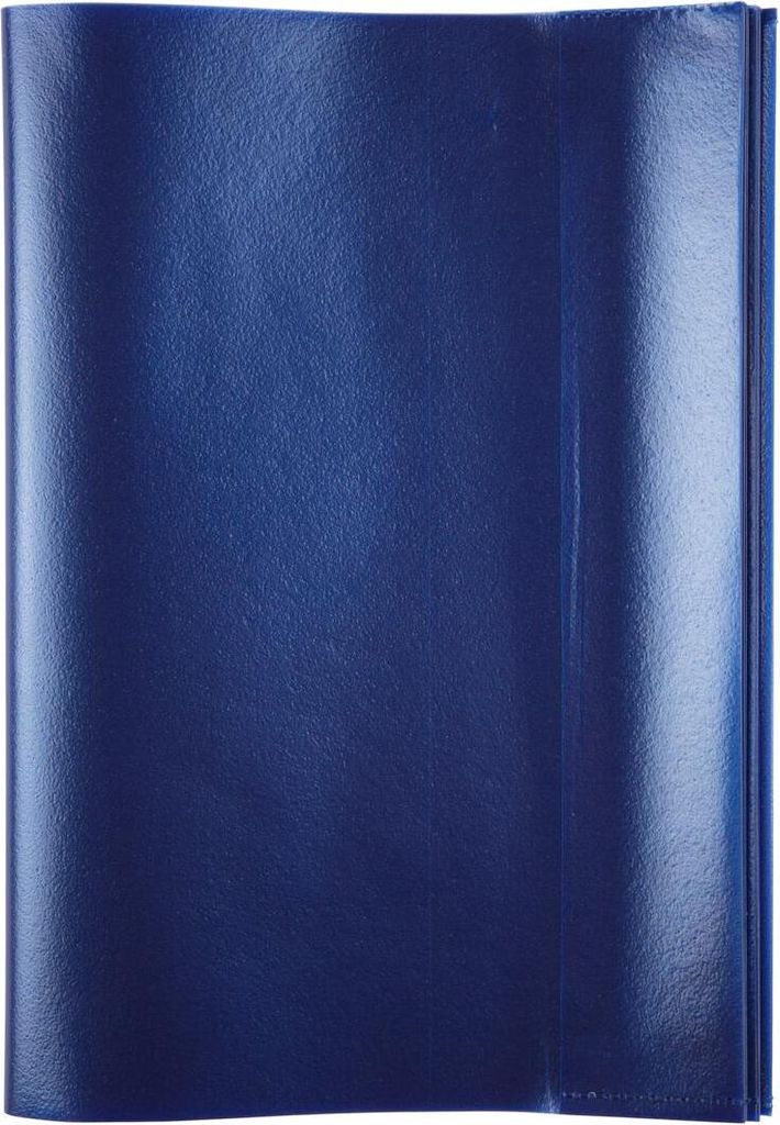 10 Heftumschläge / Hefthüllen DIN A5 / Farbe: transparent blau