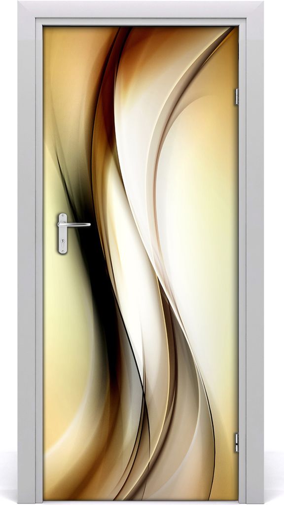 Tulup Türaufkleber 85x205 cm Dekorative Aufkleber Selbstklebend Wasserdichte Tapete Abnehmbar Schlafzimmer Wohnzimmer Wohnkultur - abstrakt