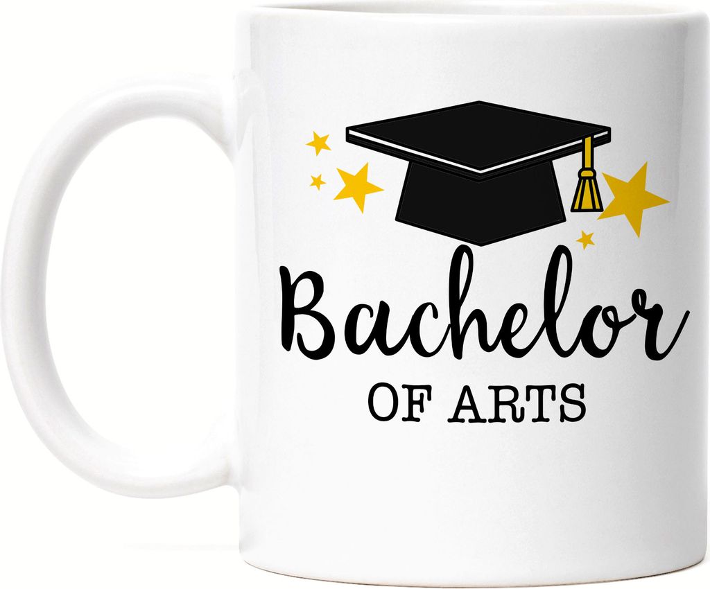 Bachelor of Arts Tasse Abschluss Geschenk Studium Absolvent Bachelorabschluss Uni