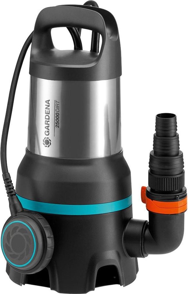 Gardena Schmutzwasser-Tauchpumpe 25000 - 1,1 bar, 38mm Korndurchmesser