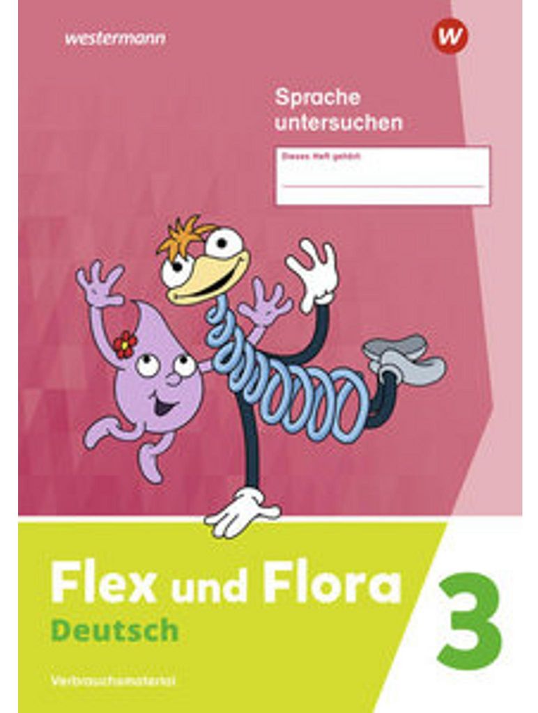Flex und Flora 3. Heft Sprache untersuchen: Immagine del prodotto 