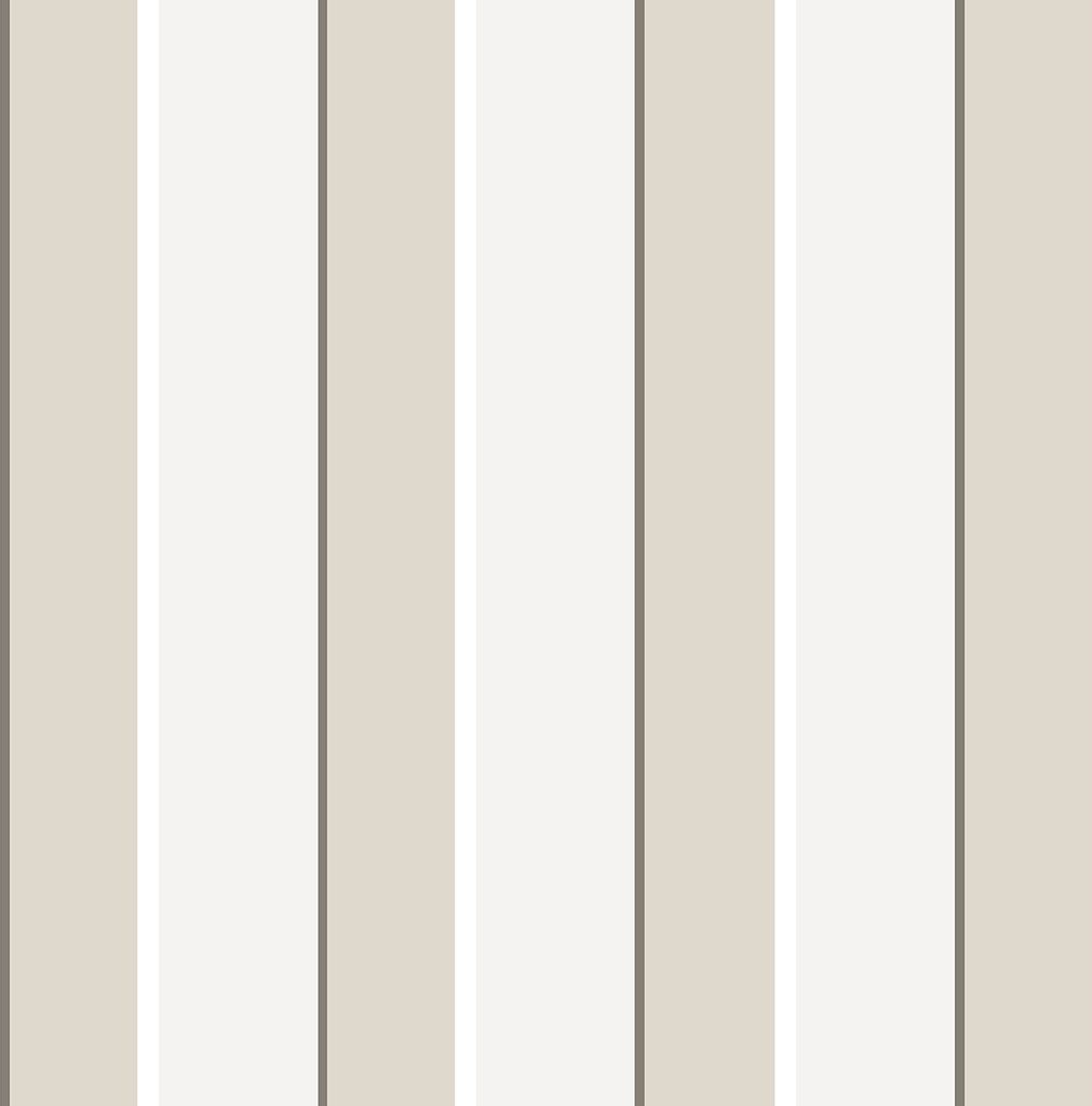 Sanders & Sanders Tapete Streifen Beige 53 cm x 10 m