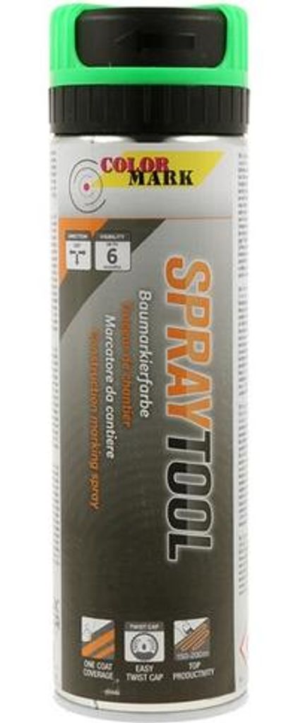 Markierfarbe Spray2L, 500 ml, neongrün