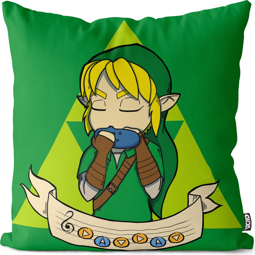 VOID Song of Time Kissenbezug Kissenhülle Polyester wasserfest Outdoor Indoor link hyrule ocarina