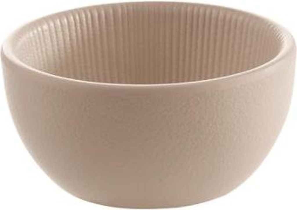 APS 85427 Schale NERO, Melamin, Ø 7 cm, Höhe 3,5 cm, sand