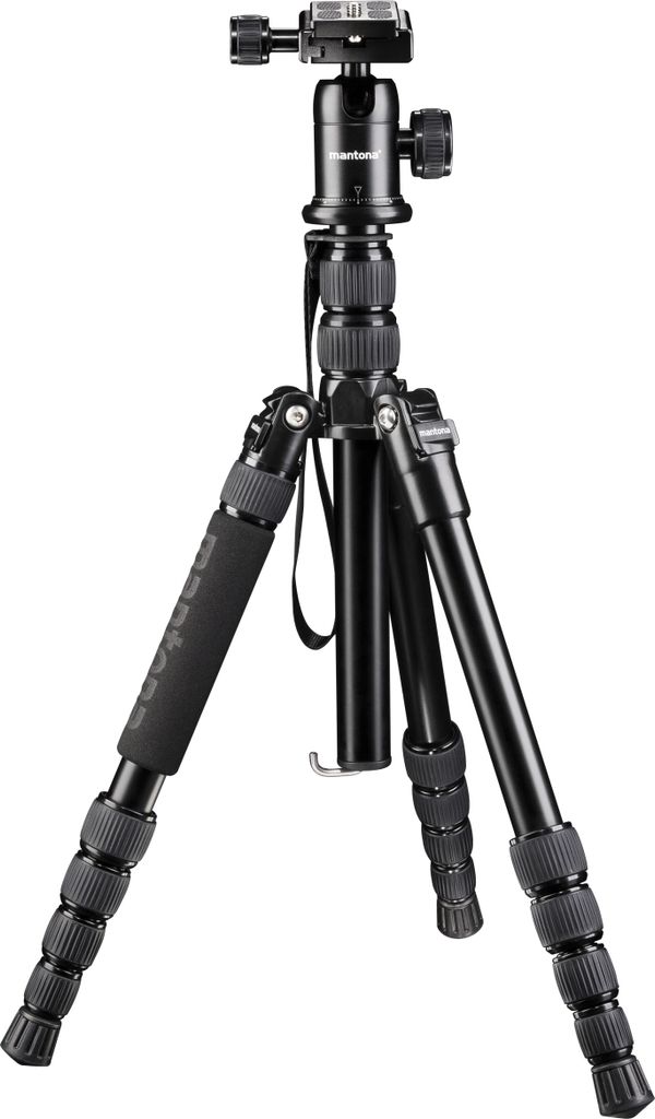 Mantona DSLM Reisestativ Travel - 350 x 90 x 90 mm / max. Produktbild 