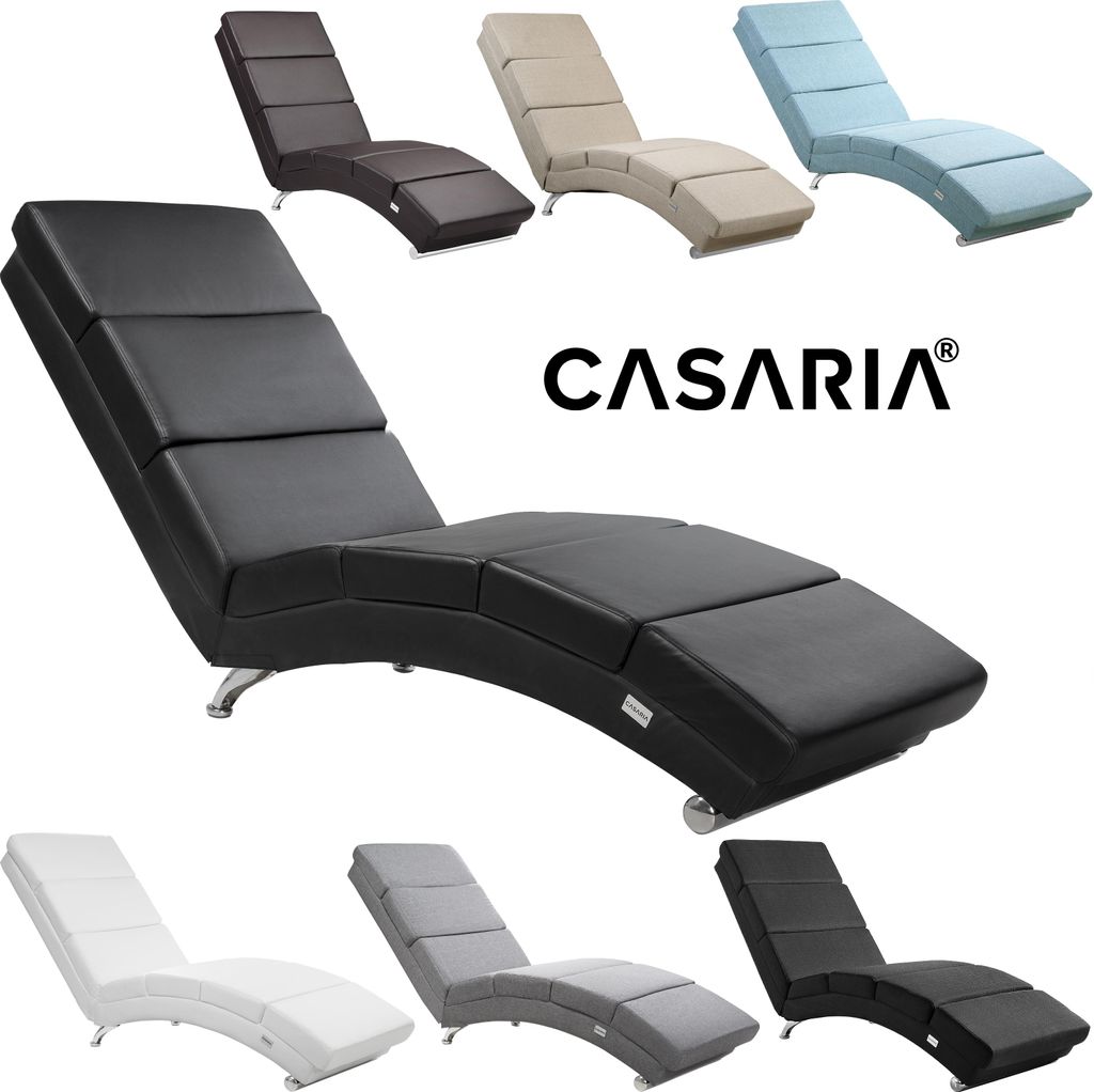 Casaria Méridienne London Chaise de relaxation Chaise Image du produit 