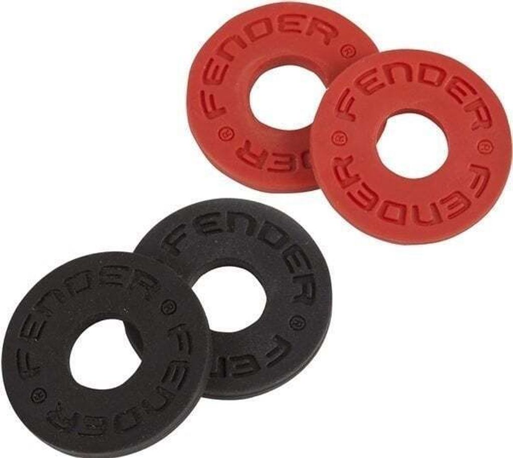 Fender Strap Blocks Strap Lock Red