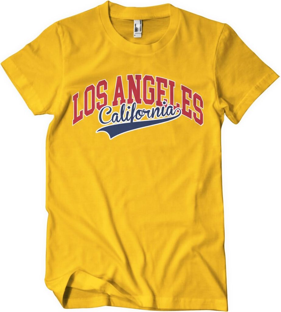Los Angeles - California T-Shirt - X-Large - Gold