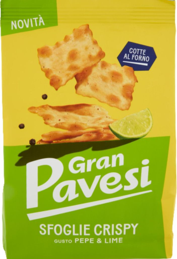 Sfogle Limette und Pepe Kekse 150g - Gran Pavesi