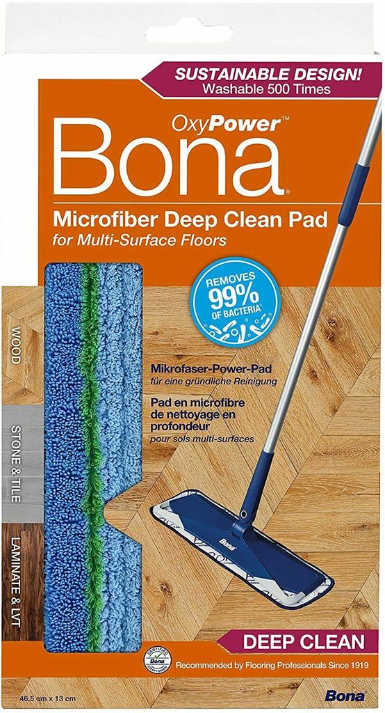 Bona CA101059, Mopovací podložky, Modrá, Zelená, Obrázek produktu 