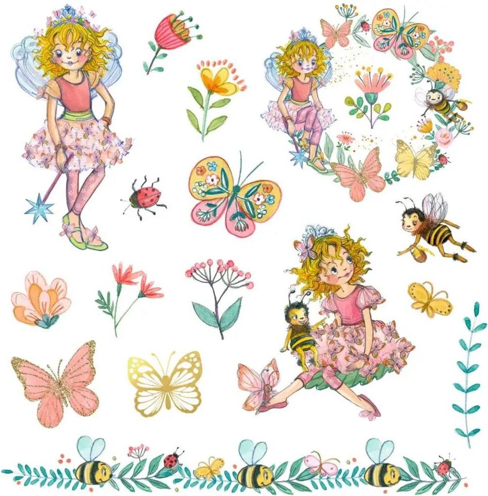 Prinzessin Lillifee|Die Spiegelburg Tattoos - Prinzessin Lillifee (Schmetterling)