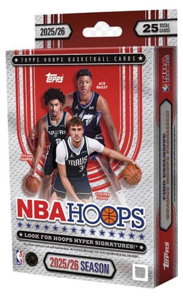 2025-26 Topps NBA Hoops Hanger Box Englisch Produktbild 