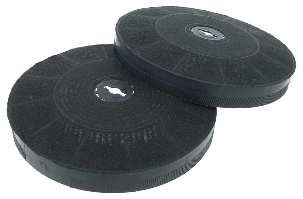 vhbw 2x Aktivkohlefilter kompatibel mit Tecnowind TW150 A9885165 Dunstabzugshaube - 19 cm